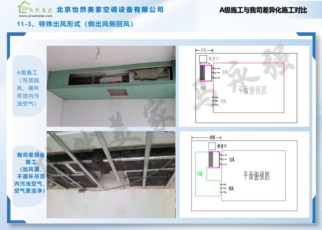 差異化施工細節13——特殊風口形式